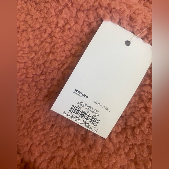 🔹WOMEN’S SUPERCOZY SHERPA QUARTER SNAP PULLOVER SWEATER- size xtra small - Picture 4 of 10